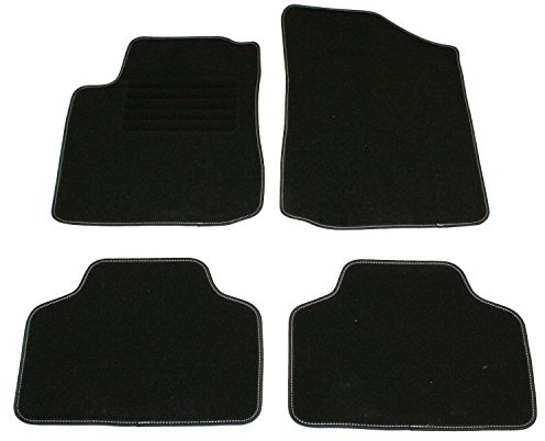 DBS 01765771 Fußmatten Set Vorne und Hinten schwarz