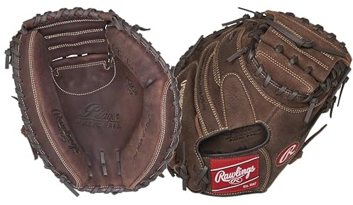 Rawlings PCM30-3/0 Right-Hand-Baseball Glove Receptor - Baseballhandschuhe (Right-Hand-Baseballglove, Empfänger, 83 cm, speziell für Erwachsene, braun)