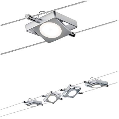 Paulmann 941.07 Seilsystem, Integriert, silber