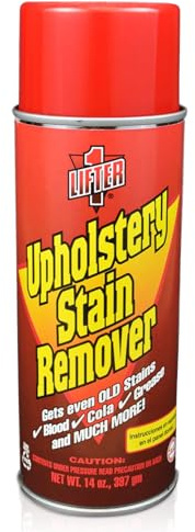 Lifter-1 Multi-Fabric Upholstery Stain Remover and Carpet & Rug Cleaner for (Car Carpets, Seats & Floor Mats, Furniture) 14oz