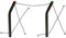 Wolkenstürmer® Vierleiner Kite Handgriffe/Quad Handles / 4-Line Kite Handles mit Verbindungstampen für Vierleiner Lenkmatten - Lenkmatten Zubehör