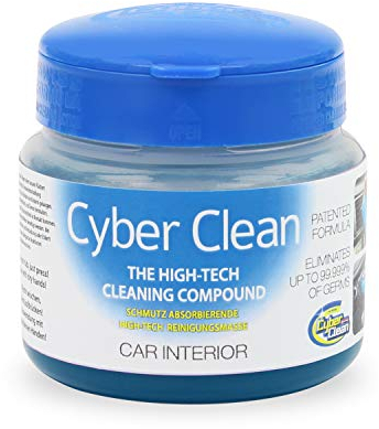 Cyber Clean Car Reinigungsmasse 145g - Reinigungsgel für Cockpit Reinigung und Pflege, Wiederverwendbare Reinigungsknete für Armaturen, Auto Innenraum und strukturierte Oberflächen, Staubentferner