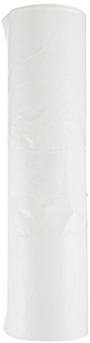 Deiss Premium - Sacchi della spazzatura, bianco o trasparente, da 70 o 120 litri, 70 Liter - 60 my, bianco, 1