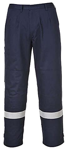 PORTWEST Bizflame Plus Trousers Color: Navy Talla: Medium