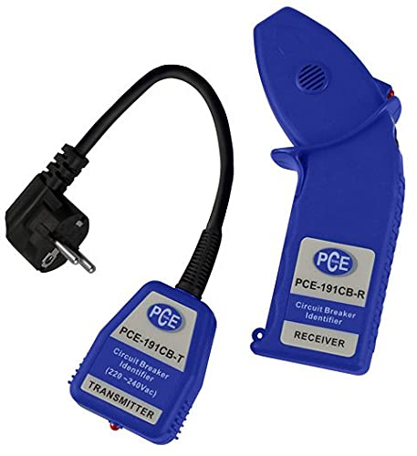 PCE Instruments Detector de cables y líneas con tensión en paredes y canales PCE-191 CB