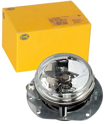 HELLA halogen dimstrålkastare, vänster eller höger mit 24V Glühlampen transparent