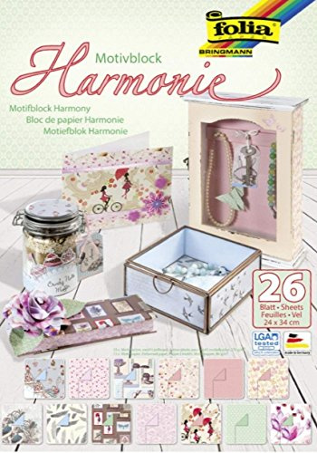 Folia Bloc de papier à motifs