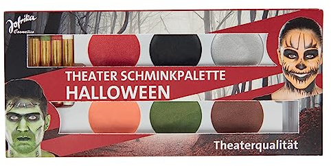Halloween Make - Up Theater Schminke 6 Farben Set