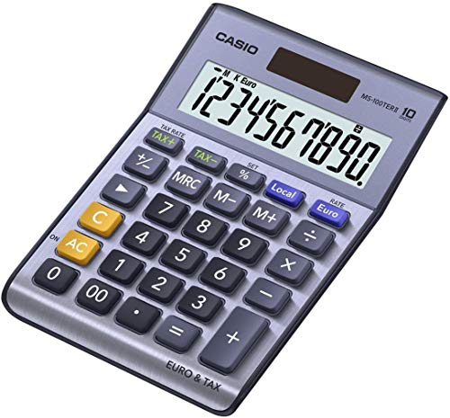 Best Price Square Calculator, 10 Digit MS-100TERII by CASIO