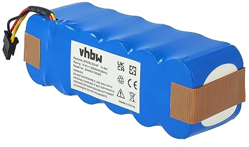 vhbw 1x Batterie Compatible avec Profimaster Robot 2712 Robot électroménager (2000mAh, 14,4V, NiMH) - Remplacement pour AT5186005100, LP43SC2000P
