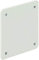 Electraline Weißer Deckel für Abzweigdose 92 x 92 mm