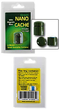 Geocaching - Nano Cache aimantée - Verte
