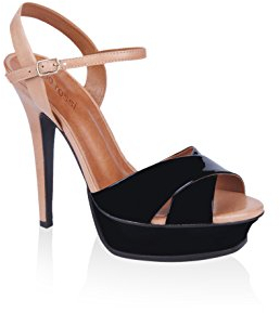 Gino Rossi Sandalette schwarz/beige EU 38