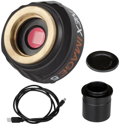 Celestron 93711 NexImage 5MP Micron Digital Clarity Solar System Imager, Black