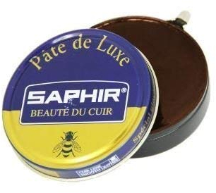 Saphir Beaute Du Cuir Pate De Luxe High Gloss Shoe Polish (Medium Brown)