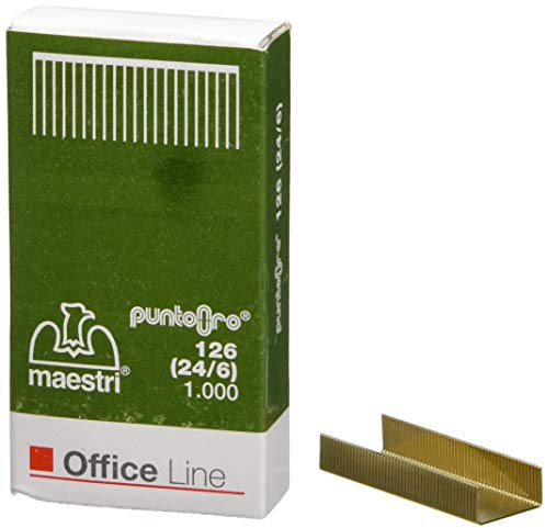 Ro-ma - 1003103 - Box 1000 Punkte GOLD 126 (24/6) RO-MA (Packung 10)