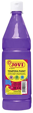 Jovi 511 - Témpera líquida | Pintura a base de ingredientes naturales, Fácil de lavar, Sin gluten