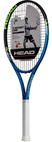 HEAD Ti. Instinct Pre-Strung 27 in. Black/Blue Tennis Racquet
