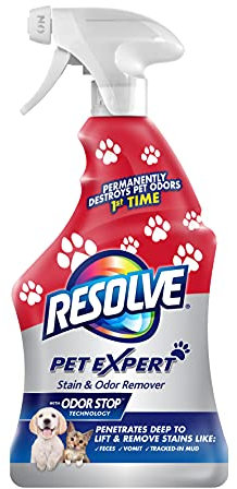 Resolve Pet Expert Carpet & Upholstery Cleaner - Removes Stains and Odors, 22 oz