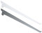 PRIOstahl Wandregal Regalträger Silber 10er Set - 400mm Regalhalter 1-reihig Schwerlast Halterung - Wandschienen Regal System Aufbewahrung Ordnung Zuhause