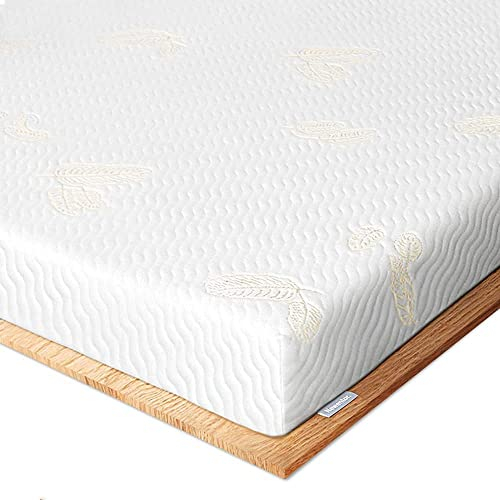 Newentor® Matratzen Topper 160x200cm H2 H3, Matratzentopper 160x200 Schlafsofa Bett Gelschaum, Mattress Topper 160x200 Boxspringbett Gel Bezug Kaltschaum 7CM Höhe