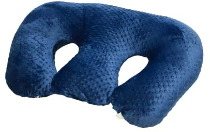 Twin Z Pillow Navy 6 uses in 1 Twin Nursing Pillow Breastfeeding, Bottlefeeding, Reflux, Support and Pregnancy Pillow