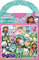 Paper Projects 01.70.29.016 Gabby's Dollhouse Activity Set | Includes 6 Scenes and Around 50 Stickers, 23.5cm x 15cm, Pink