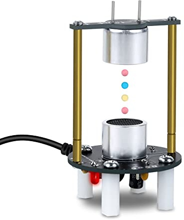 DONGKER Kit de soldadura para levitador, controlador de eje de pie de suspensión ultrasónica, kit de aprendizaje de bricolaje, piezas de montaje para experimentos de enseñanza científica