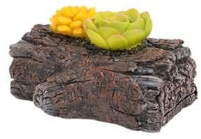 ARFUKA Outdoor Key Safe Cash Hider Fake Tree Stump Decorative Garden Stone Statue Key Safe Holder