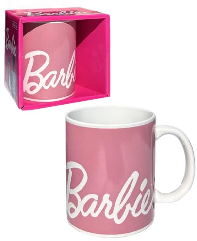 CARTOON Tazza in ceramica Barbie modello mug 350 ml tazza da colazione per bambini con scatola