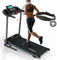 KINETIC SPORTS Laufband klappbar KST2900FX mit Pulsgurt - 750 Watt Motor, Extra breite 40 cm Lauffläche, 16+1 Programme, Manuelle Steigung, GEH- und Lauftraining, LCD Display, 10 km/h, bis 120 kg