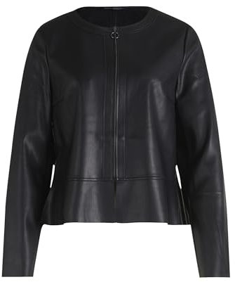 Betty Barclay Damen Kurzblazer mit Reißverschluss Schwarz,44