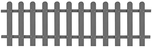 INLIFE Lattenzaun WPC 200 x 60 cm,5kg,42818