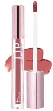 Long-Lasting Liquid Lipstick with Matte Finish | Smudge-Proof, Waterproof, Highly Pigmented Lip Gloss | Velvet Texture, Non-Stick & Sweat-Proof | Red, Pink & Nude Shades for Women - Apricot Pink