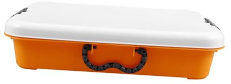 BESPORTBLE Caja De Plástico Resistente Organizador De Suministros con Asa para Portabilidad