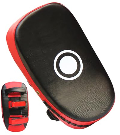 Par de Cojín de Golpe | Equipo de Enfoque Curved para Kickboxing,Pads de Golpe para principiantes - para, Adultos, Hombres, Mujeres, Gimnasio en casa, Artes Marciales, Karate