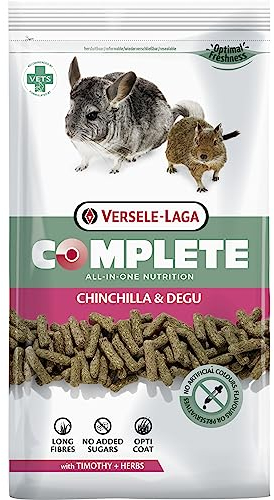 VERSELE-LAGA - Complete Chinchilla & Degu - Extrudiertes Alleinfutter für Chinchillas und Degus - 1,75kg