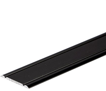 Flat ANODISED Aluminium Door Floor Edging BAR Strip Trim Threshold 930 x 30mm A02 Black