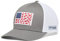Columbia Unisex PFG Mesh Fish Flag Ball Cap, Titan/Weiß, L/XL