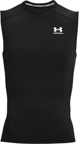 Under Armour Men UA HG Armour Comp SL, Cooling & Breathable Tank Top for Men, Gym Vest with Anti-Odour Material