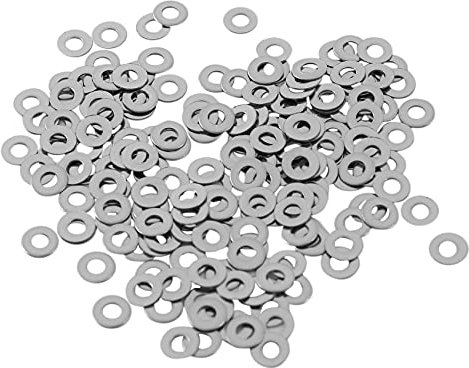 Bntaomle Rondelles plates M2 en acier inoxydable DIN125 200 pièces