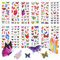 Amabro Confezione da 12 Adesivi Farfalle 3D per Bambini, Adesivo farfalla colorata fiore primaverile adesivi gonfi forniture per feste decorazione per l'aula degli insegnanti di scrapbooking