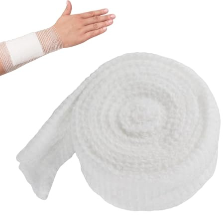 Vendaje elástico tubular de soporte,Red Elástica Vendaje Malla Tubular ,Venda Cinta Bendaje,Muñequera elástica de compresión para codos,para Pierna Mano Pie Cuello Brazo Malla Elástica