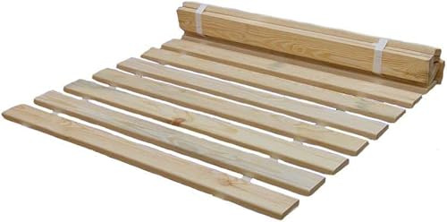 YORKSHIRE HOMEWARE Wooden Bed Slats | Wooden Mattress Frame and Platform | Replacement Bed Slats in Natural Pine Wood | 3FT (Single Bed Size = 91.5CM)