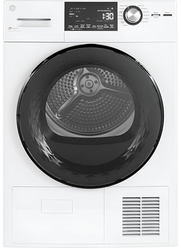 GE 4.1 cu. ft. 240-Volt White Electric Ventless DryerGFT14ESSMWW