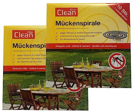 20x Anti-Mücken-Spirale Insektenspriale gegen Mücken Mückenschutz Mückenspirale