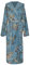 Pip Studio Bademantel Secret Garden Blau M