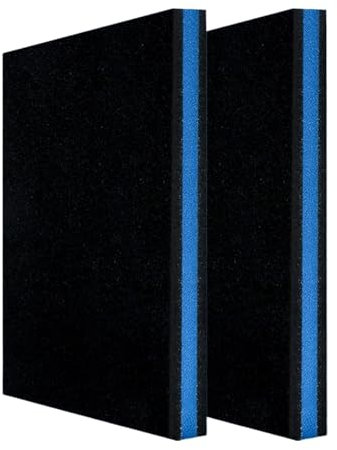 Filterwatte Filterschaum für Aquarienfilter, Aquarium Filterschwamm, Aquarium-Filter Schwamm, Biochemischer Schaumstofffilter, Teichfilter Schwämme, Filterschaum für Aquaristik Teich - 30x25x2cm