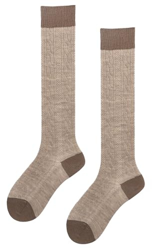 KUNERT Heritage Socks Chaussettes Hautes, Beige mélangé, 39-42 Hommes