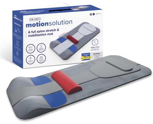 DR-HO’S MotionSolution Mat | Spine Mobilising and Stretching Mat with Heat | Relieve Aches and Pains, Relax Muscles, Improve Flexibility at Home